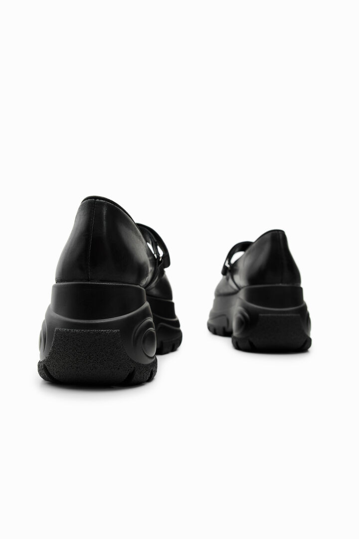 Bailarinas plataforma piel Maitrepierre | Desigual