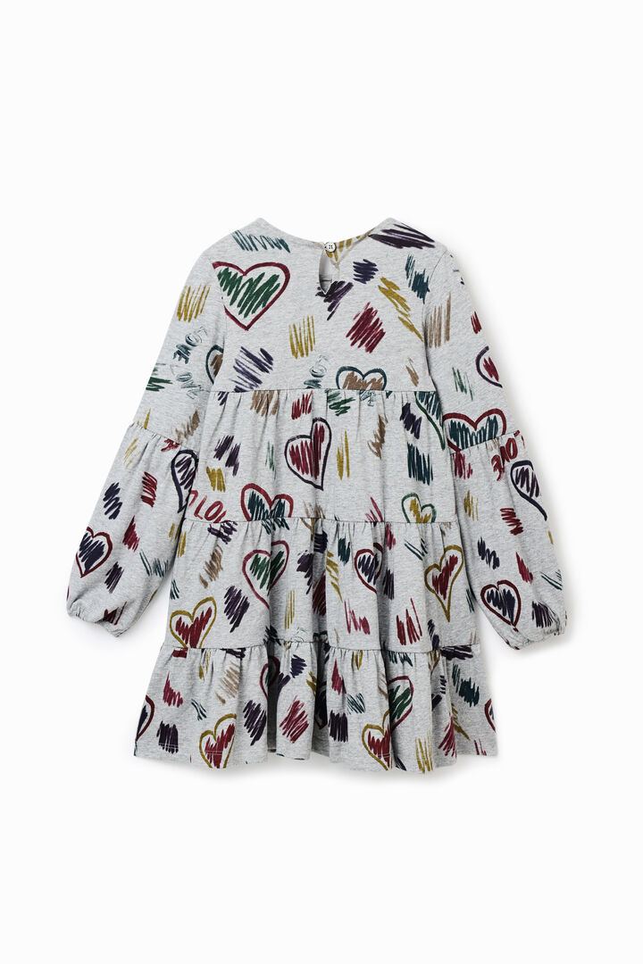Vestido dibujos corazones | Desigual