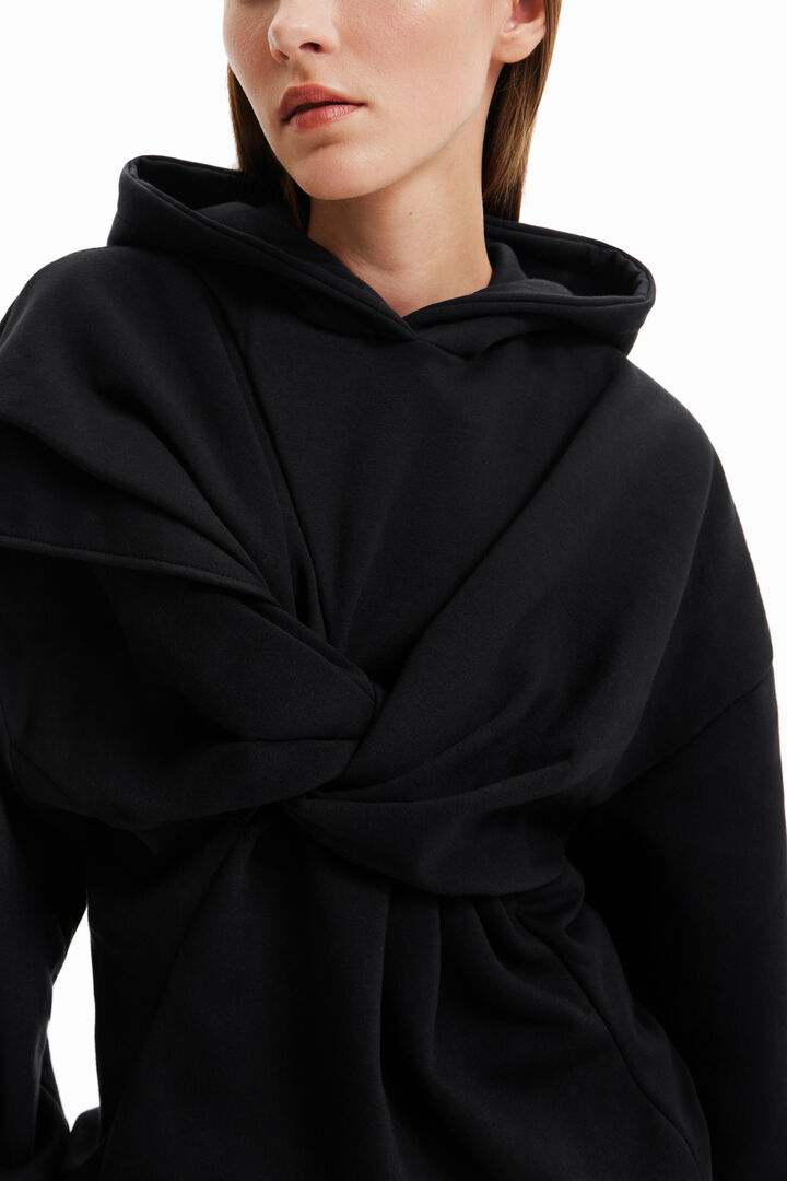 Sudadera nudo capucha Maitrepierre | Desigual