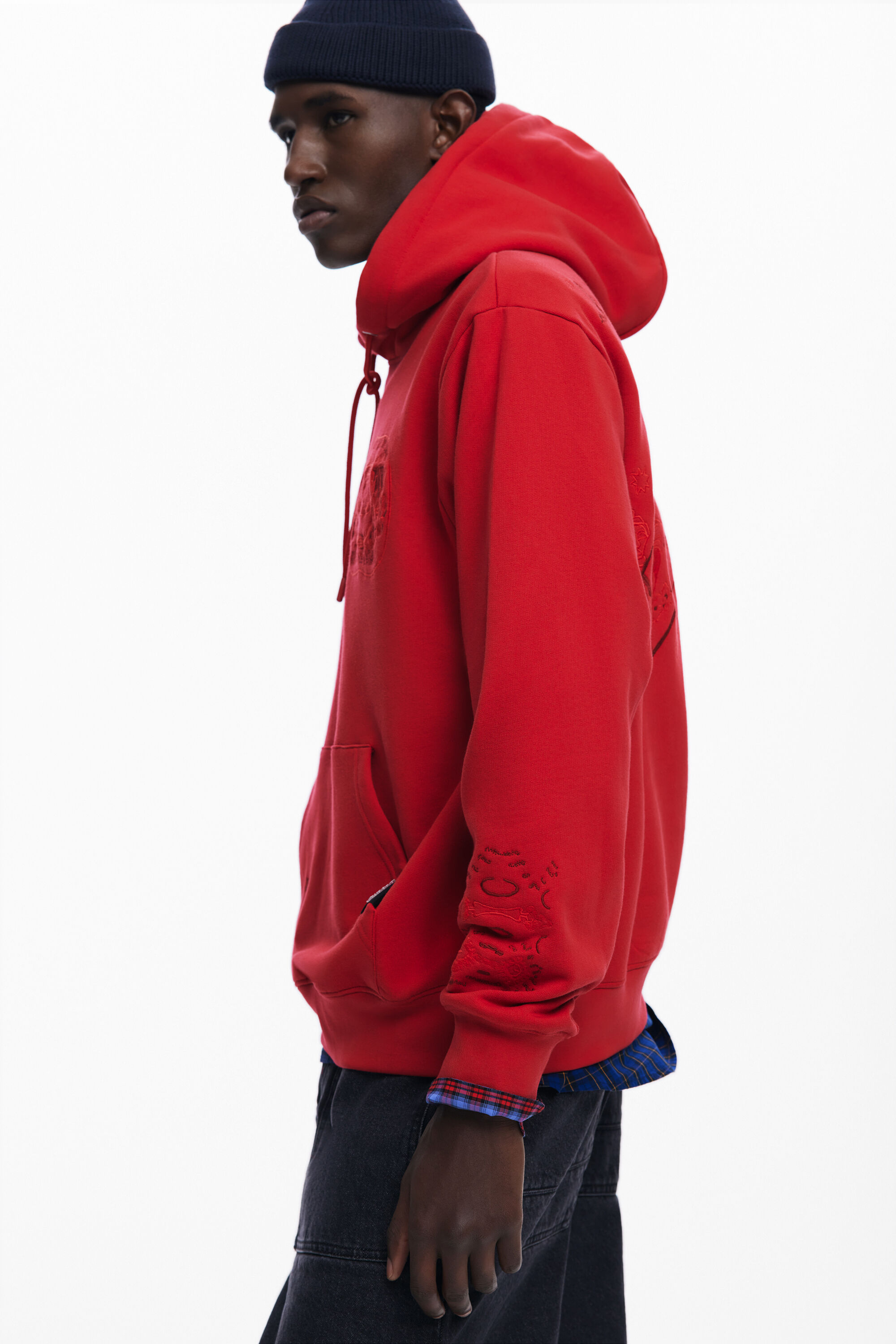 Desigual Sweatshirt In Red