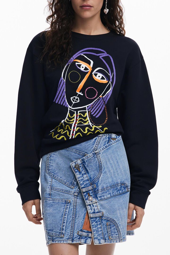 Printed sweatshirt