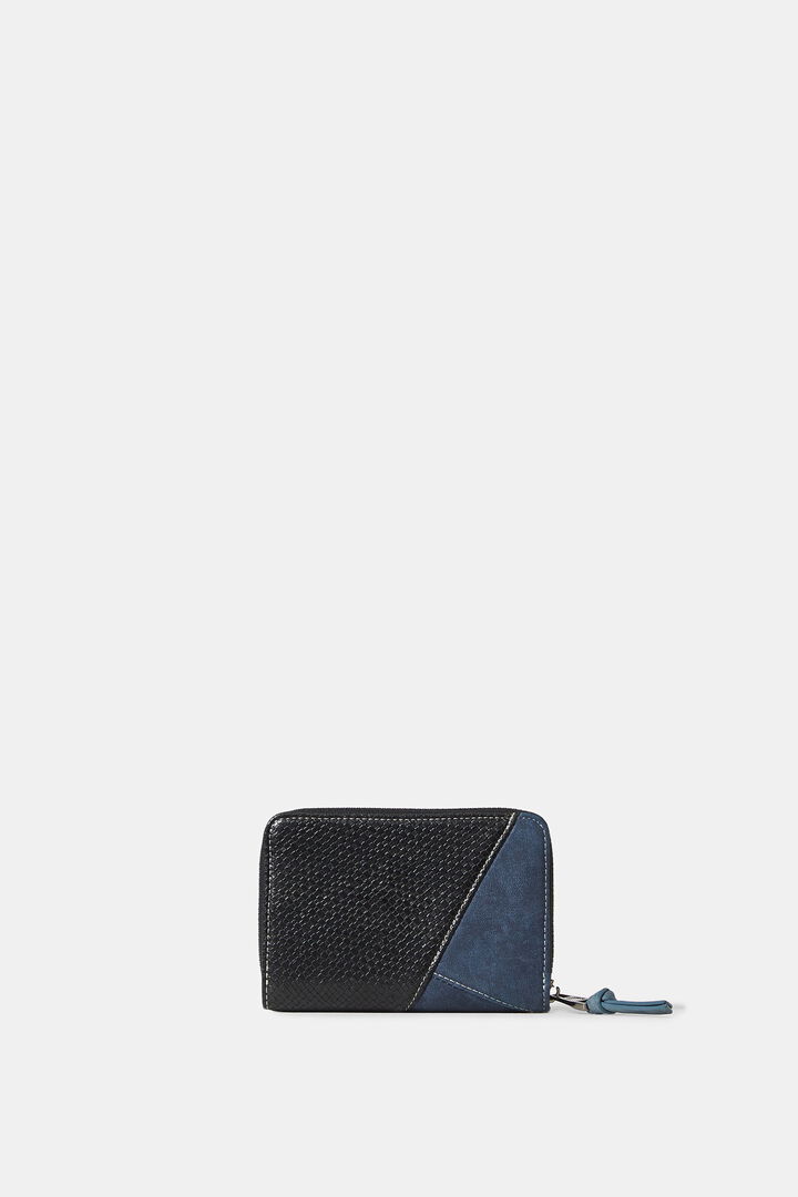 Leather effect patch coin purse | Desigual