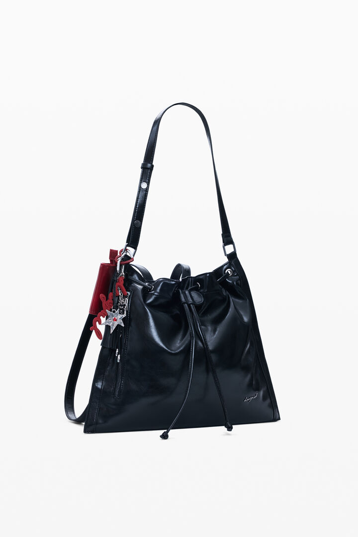Mochila mediana brillante | Desigual