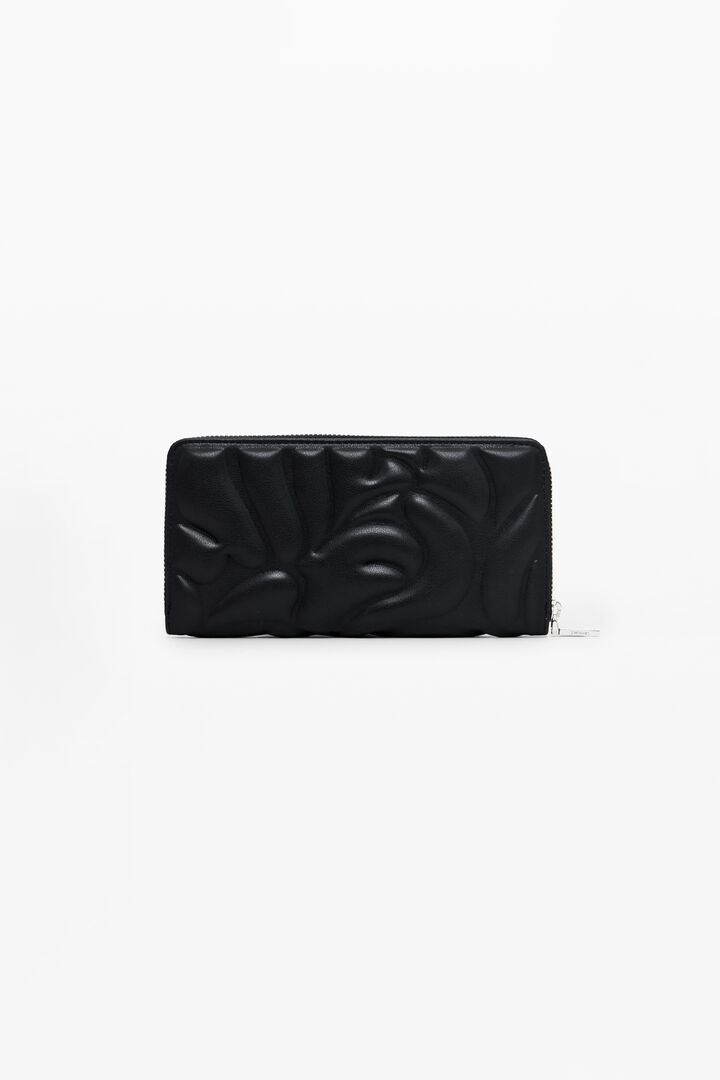 Geometric floral zip wallet | Desigual