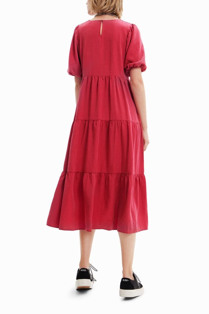 Vestido midi corazón | Desigual