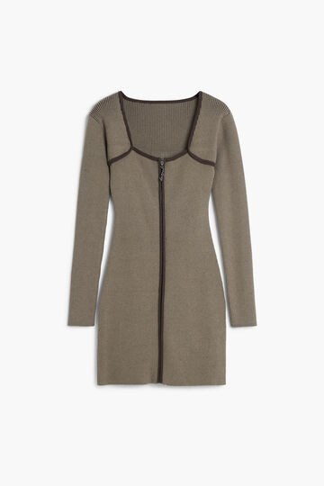 VESTIDO PUNTO CREMALLERA | Desigual