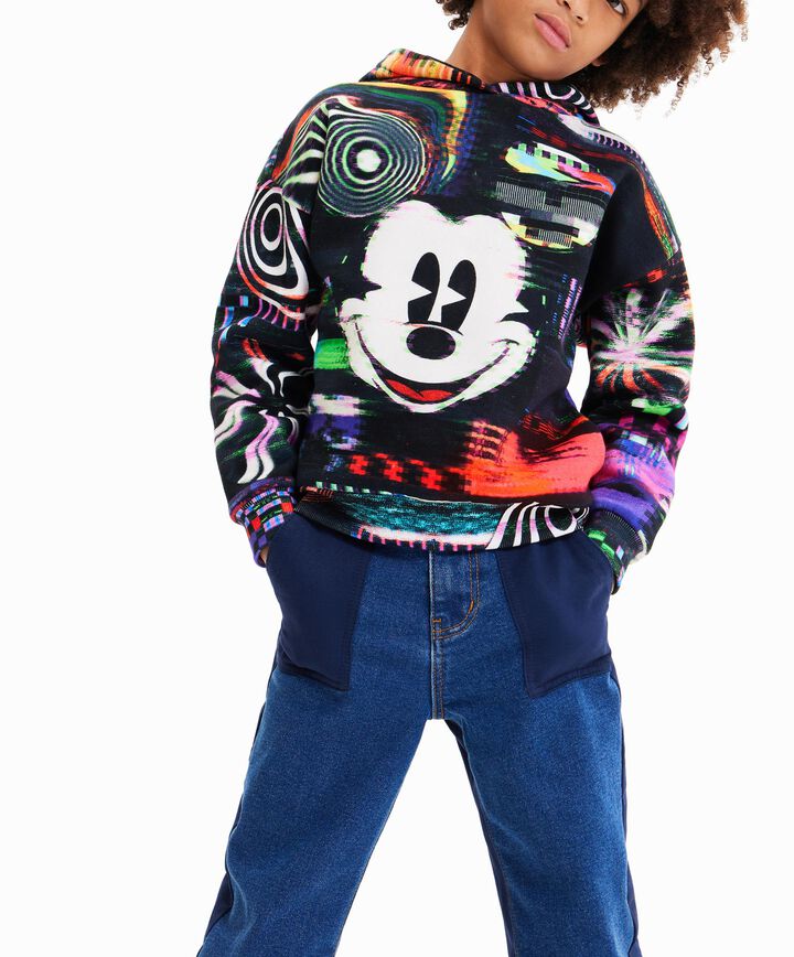 Bluza glitch Myszka Miki | Desigual