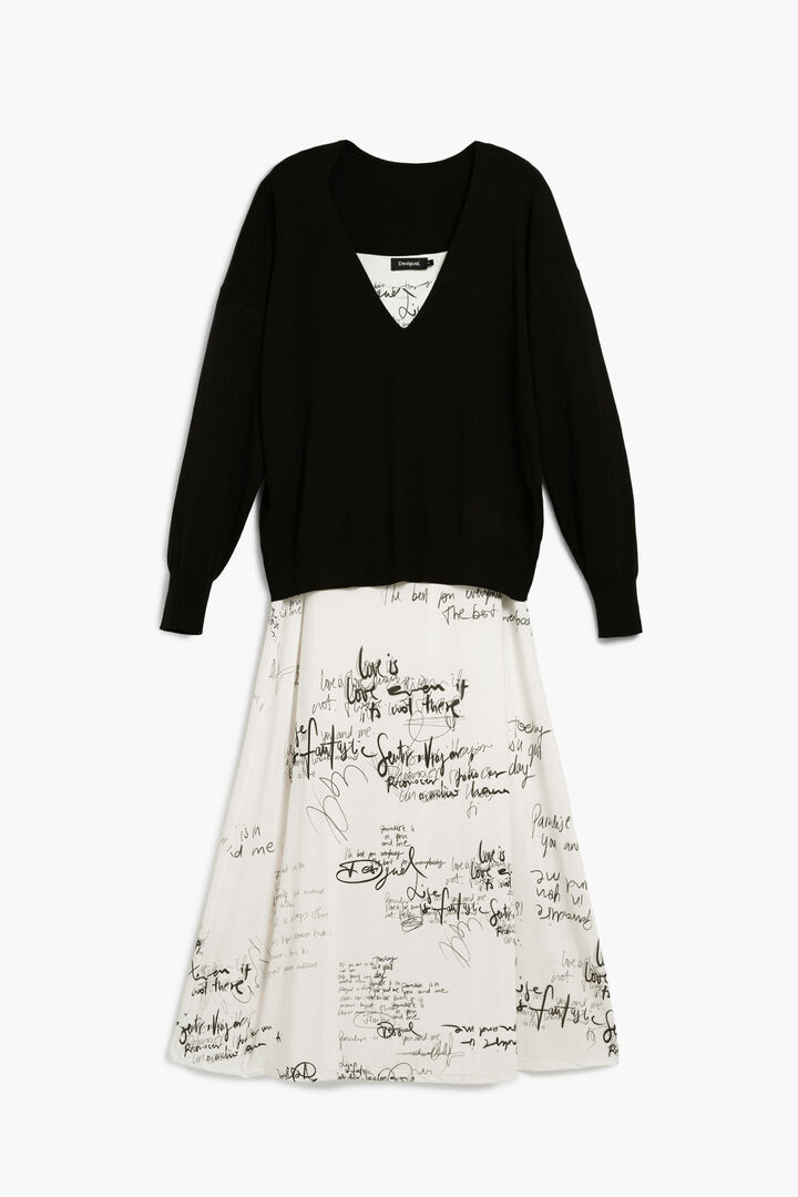 Sukienka długa kombinowana G15G145:G149 | Desigual