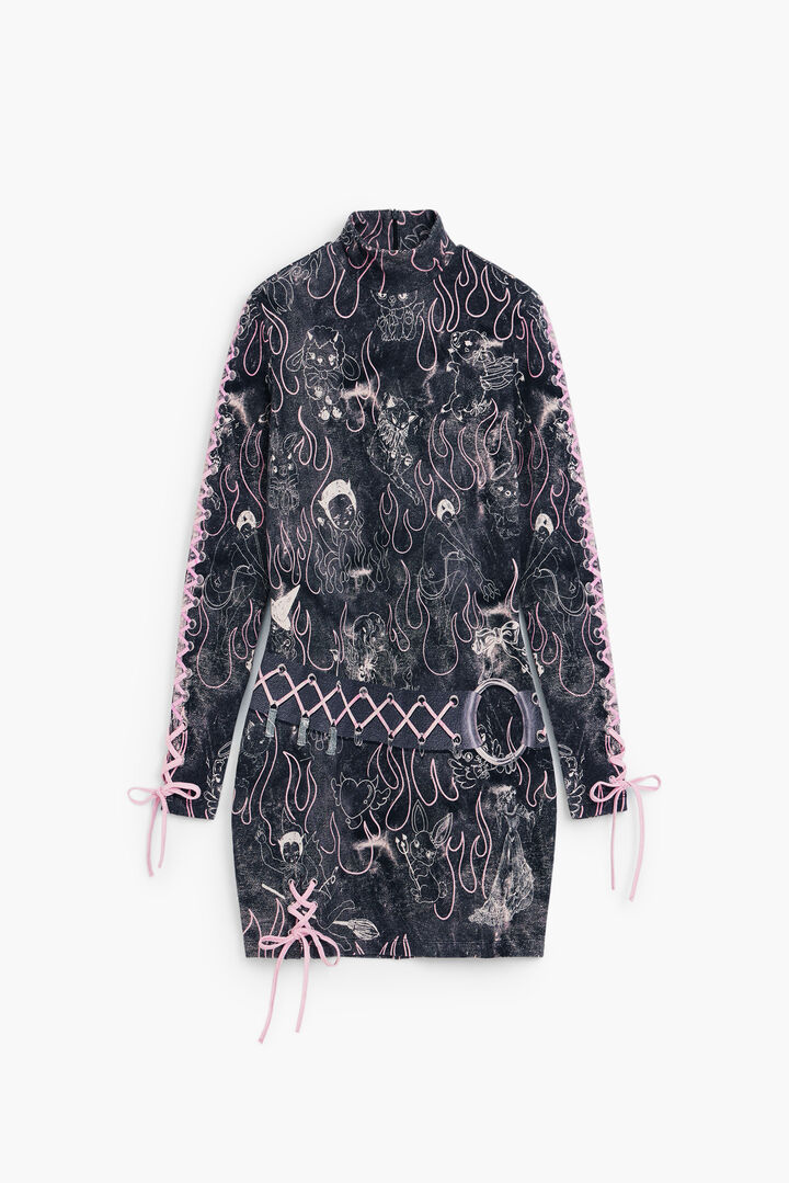 María Escoté mini dress | Desigual