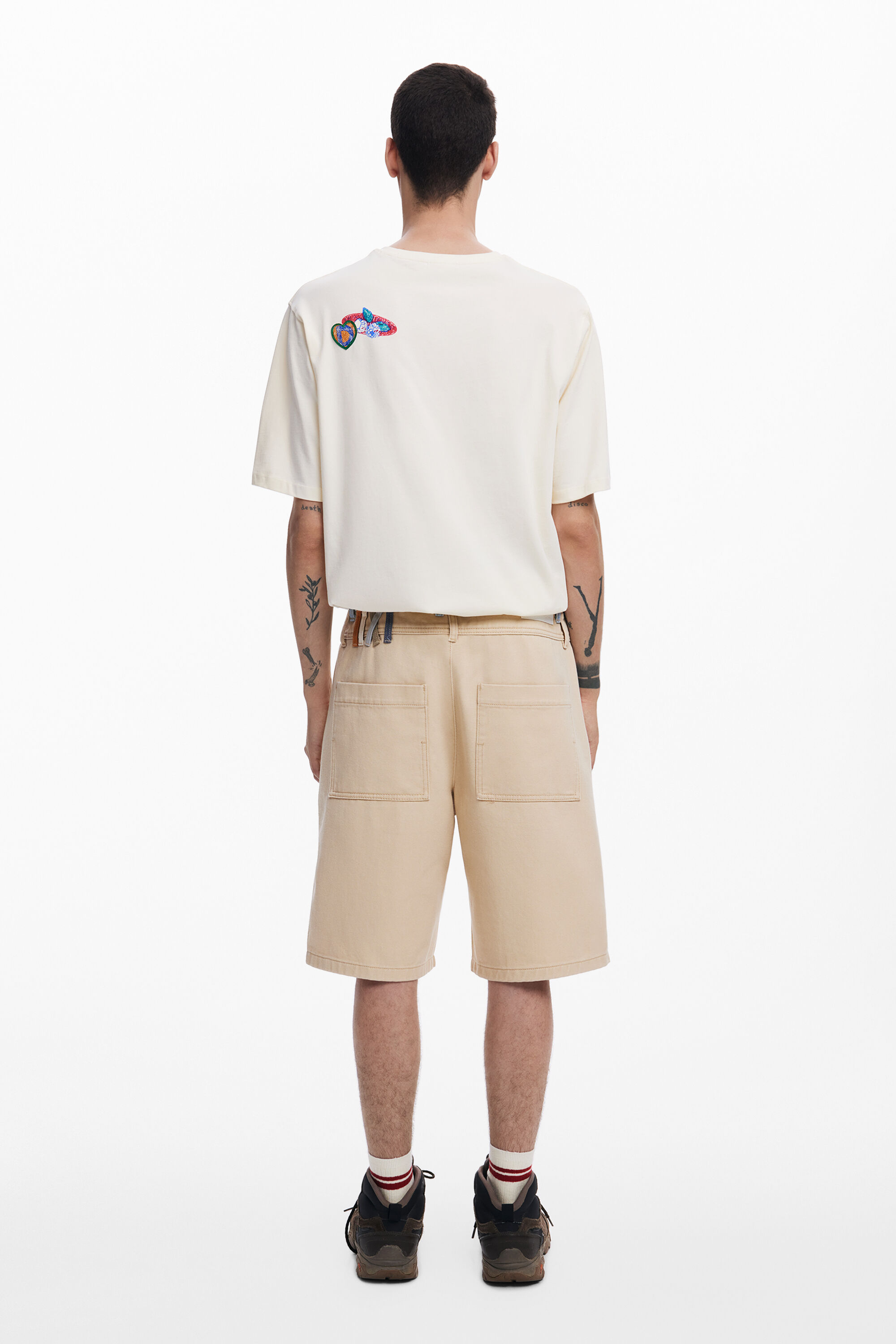 【WOOHWA】DOUBLE POCKET BERMUDA PT CARPENTER POCKET BERMUDA SHORTS - Brown | ZARA India