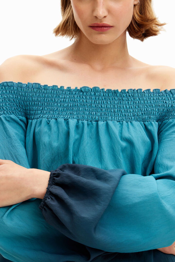 Vestido corto bandeau | Desigual