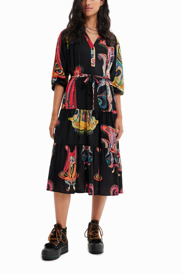Abito lungo M. Christian Lacroix | Desigual