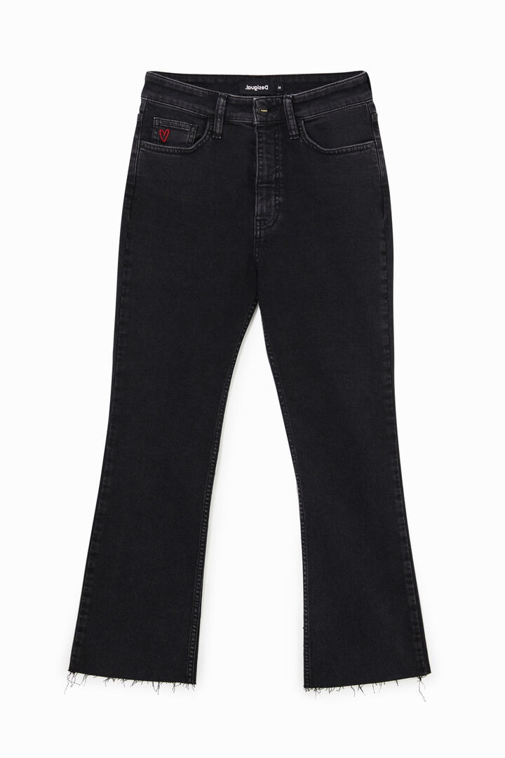 Jeans alla caviglia a campana | Desigual