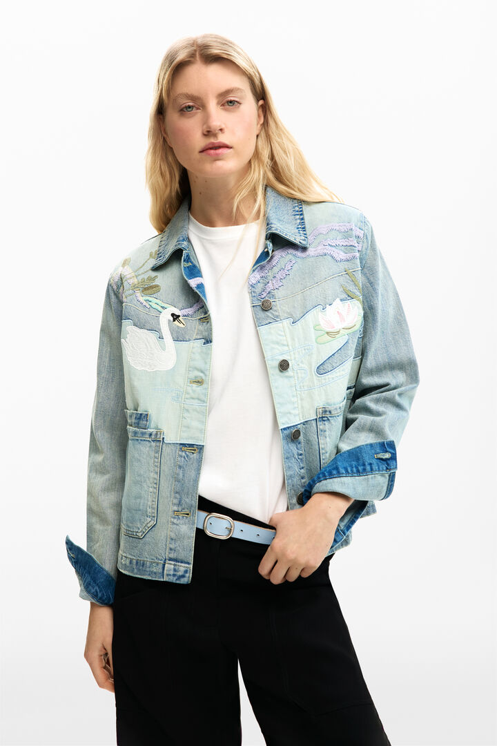 Denim Patch Jacket