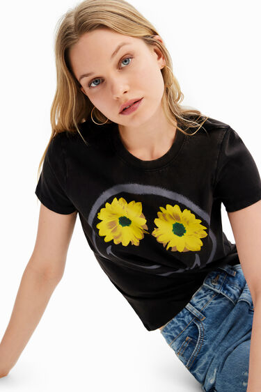 Samarreta Smiley® flors | Desigual