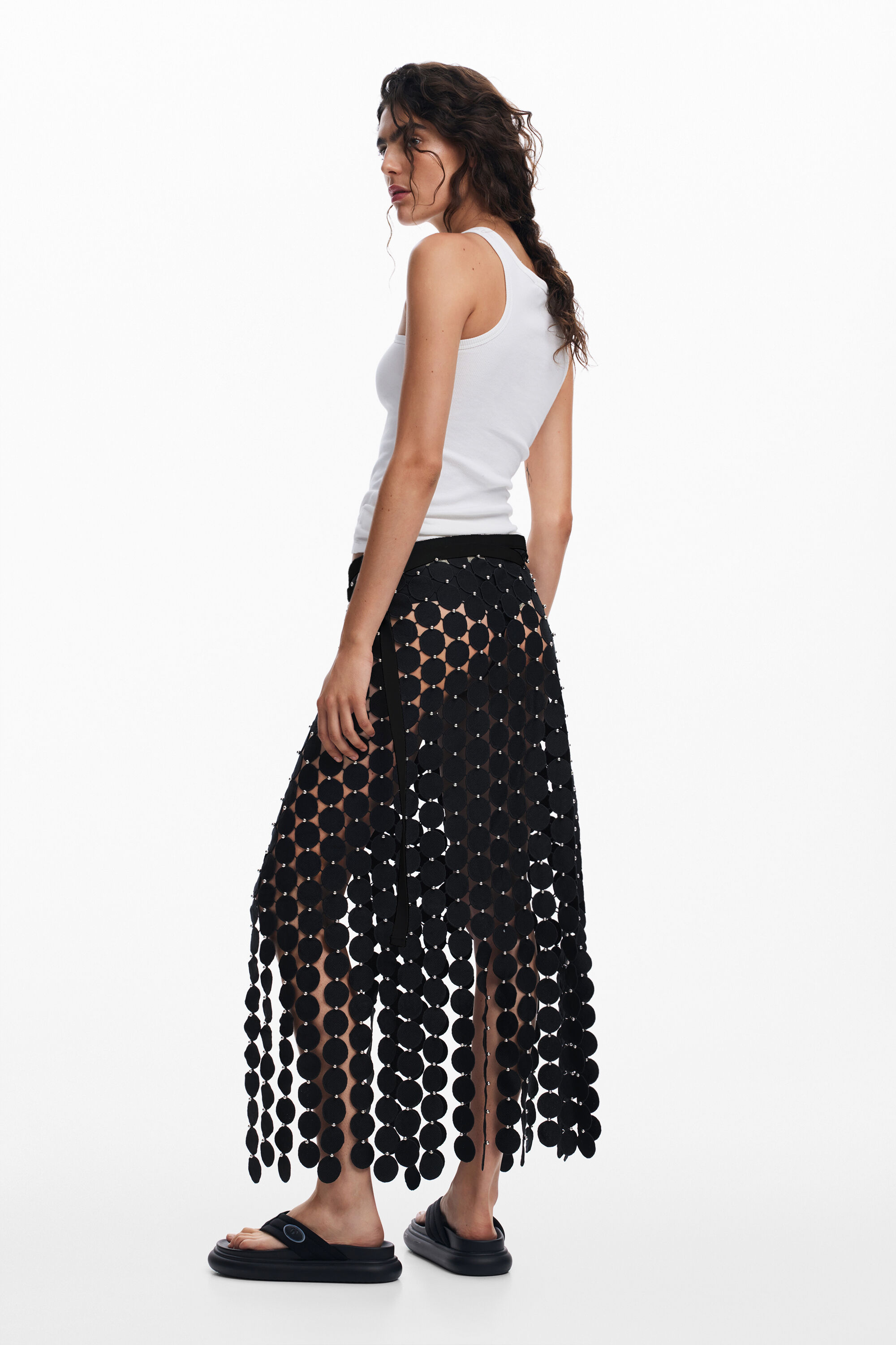 Desigual Sarong In Black