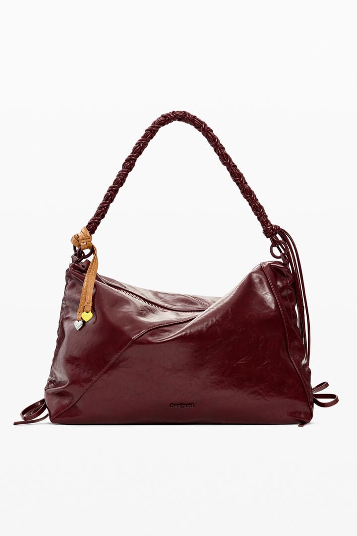 BOLSO EFECTO PIEL GRANDE