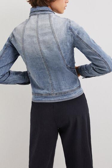 Paisley denim jacket | Desigual