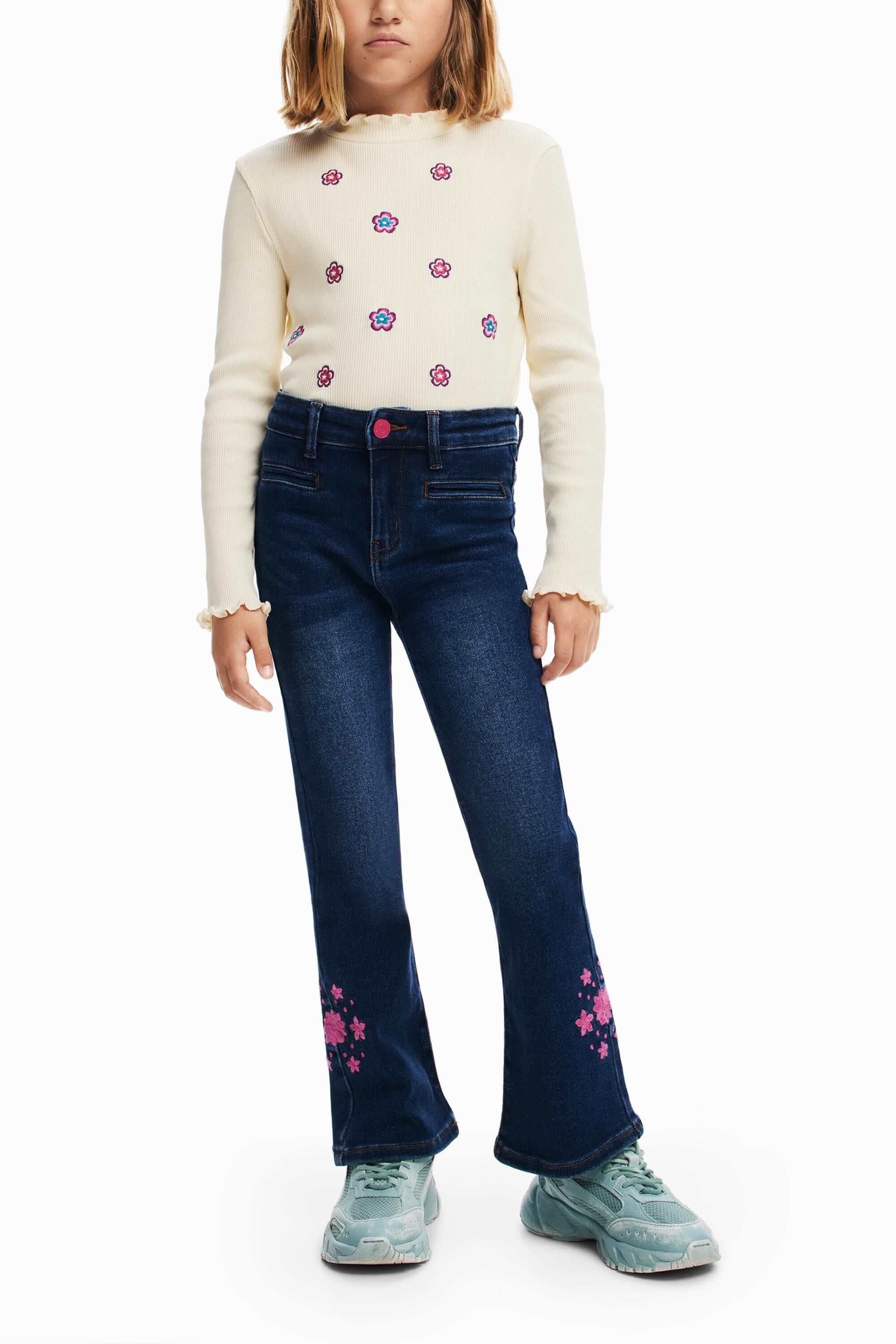 Pantalones campana