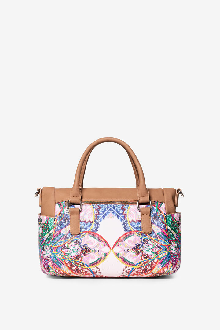 Two-Handle Bag Mexican cards Loverty | Desigual