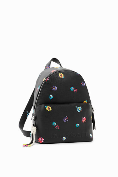 Mochila pequeña flores | Desigual