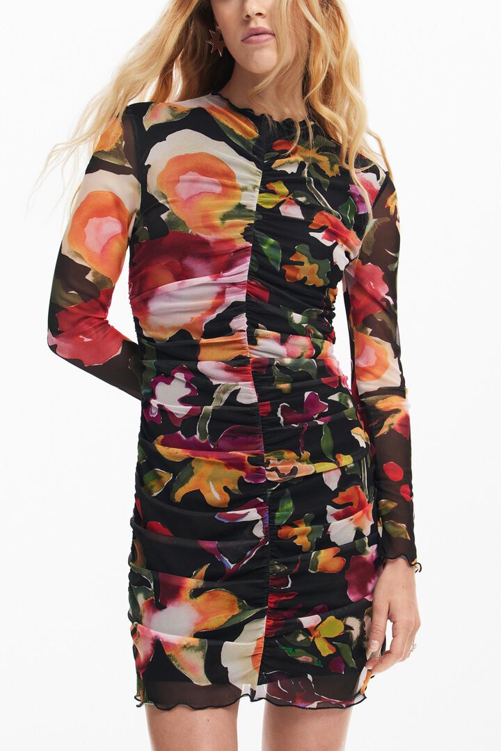 Floral short dress | Desigual
