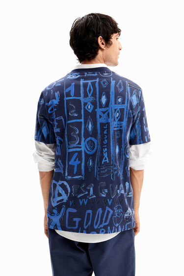 T-shirt motifs arty | Desigual