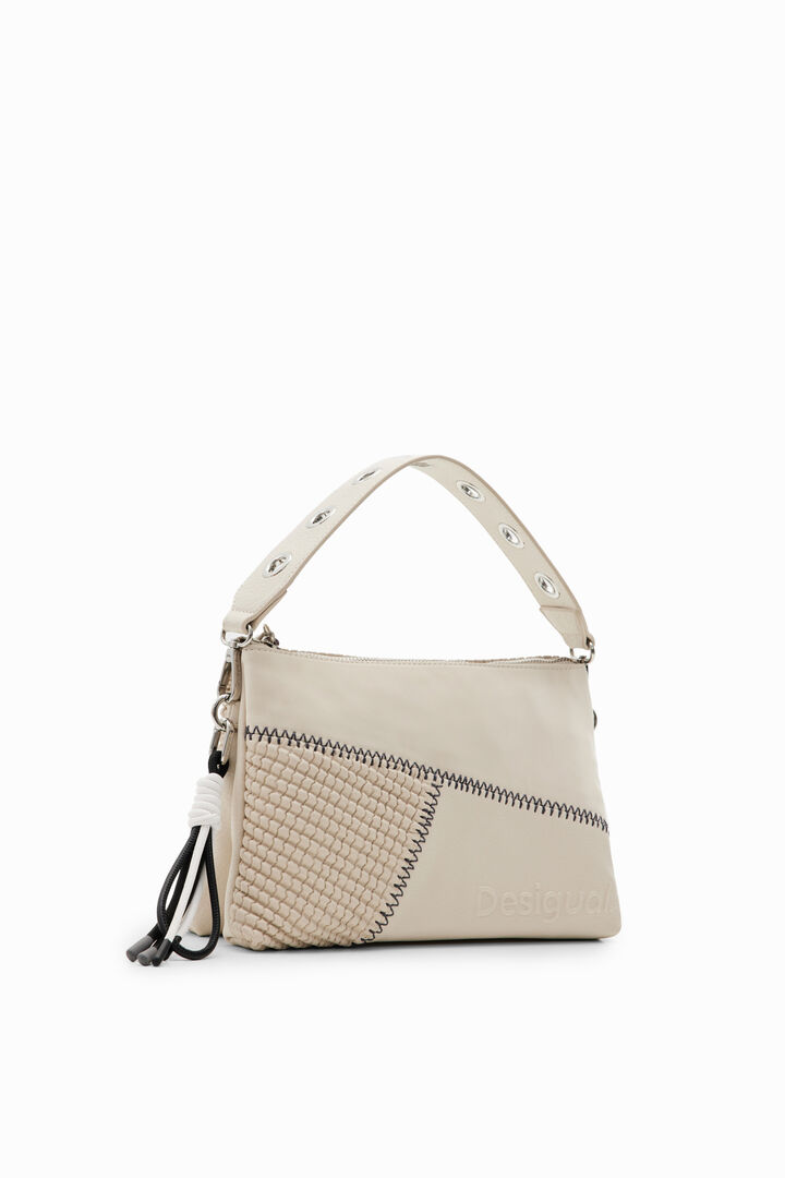 Midsize patchwork crossbody bag | Desigual