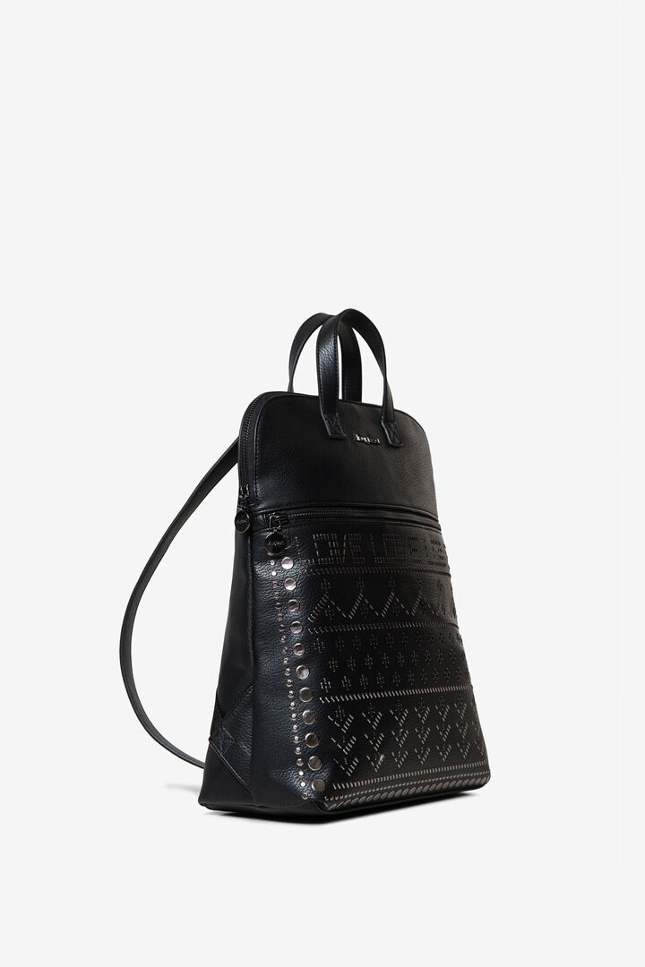 Backpack with metal rivets | Desigual