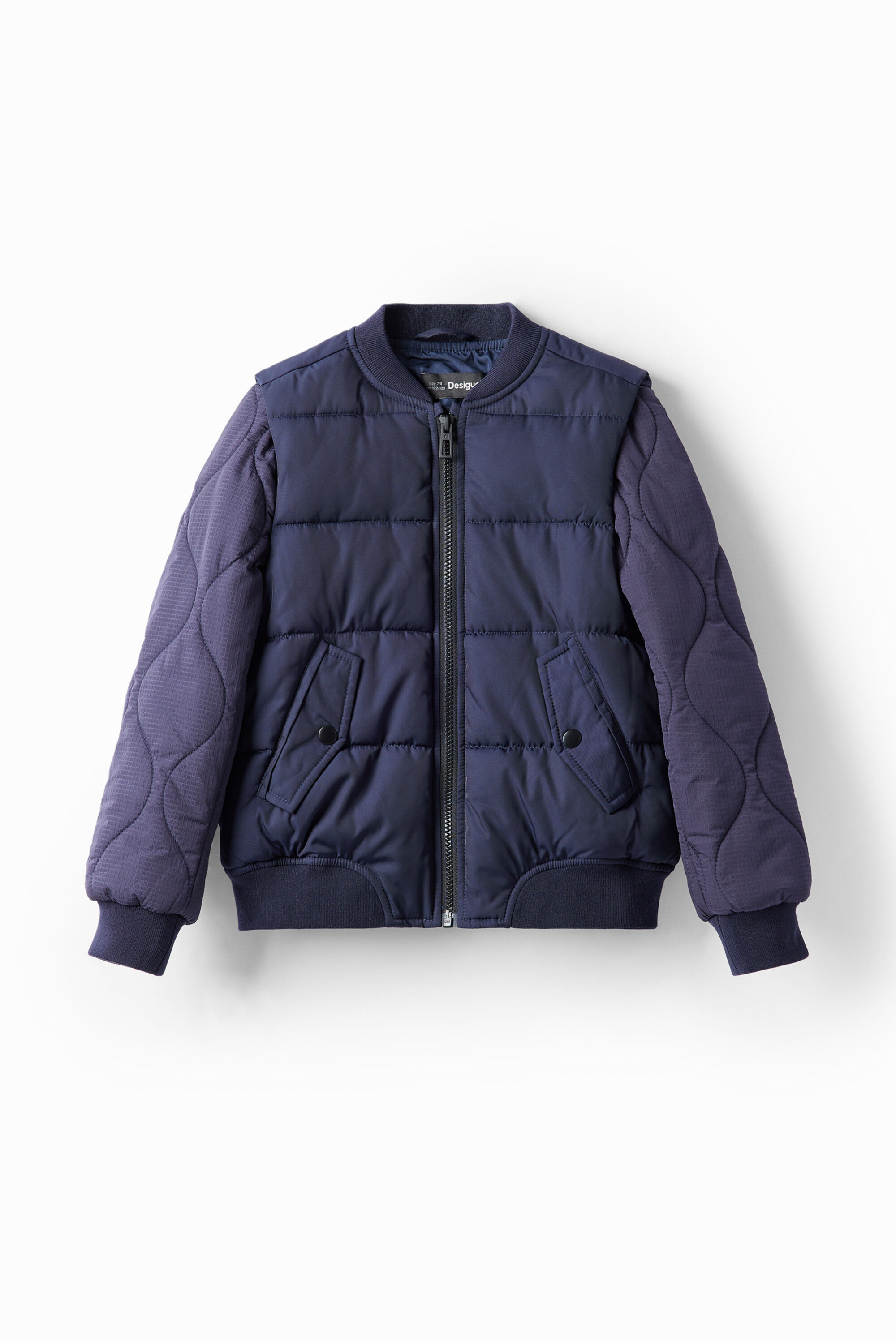 Chaqueta bomber acolchada - BLUE - 9/10