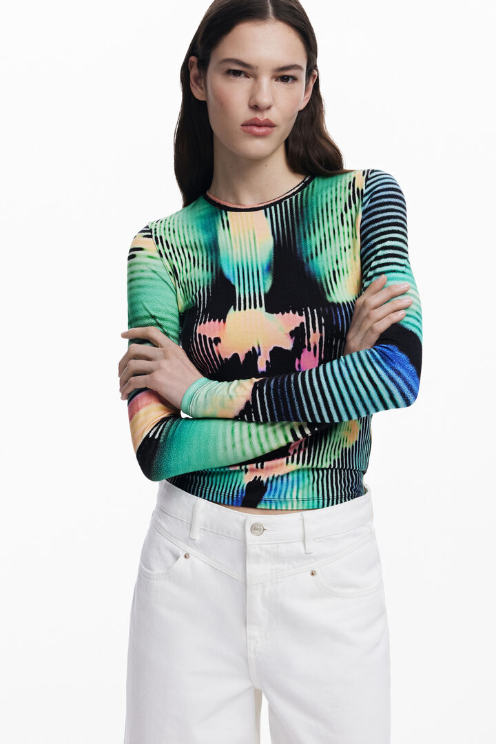 ワイドレッグベーシックジーンズ | Desigual
