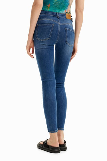 Slim push-up jeans hlače  | Desigual