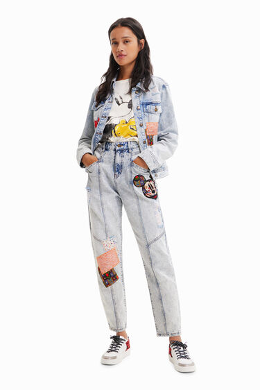 Texans relaxed Mickey Mouse | Desigual