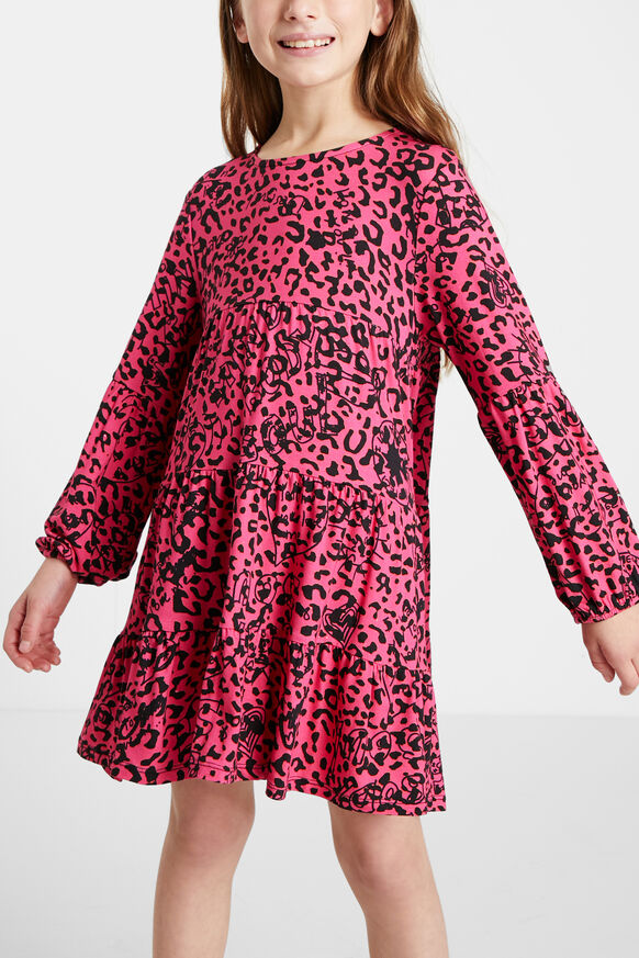 Robe trapèze léopard | Desigual