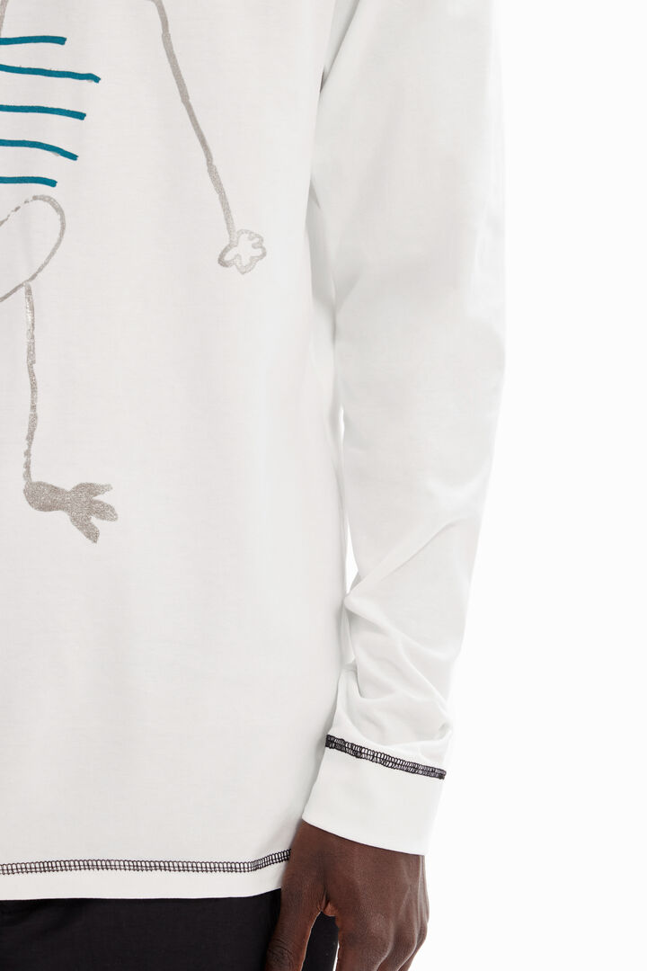 Camiseta manga larga oversize | Desigual