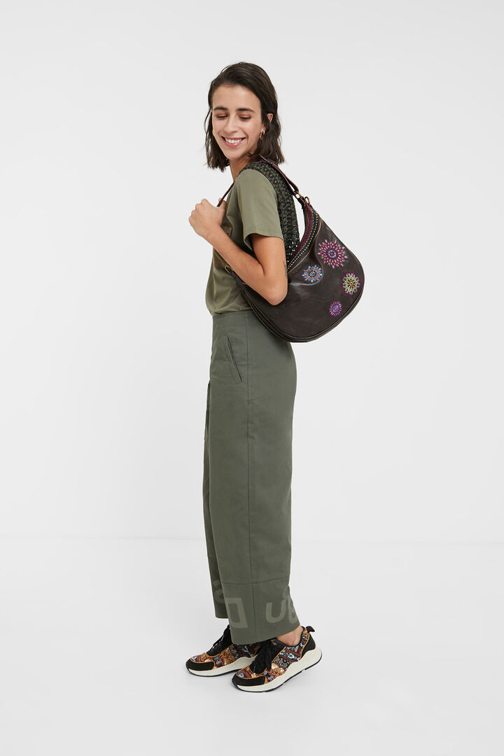 Half-moon bag bellows | Desigual
