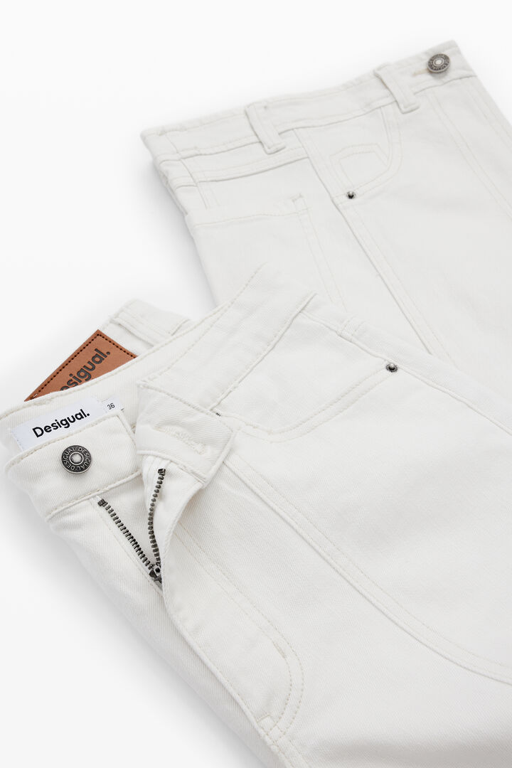 Straight jeans with pockets | Desigual