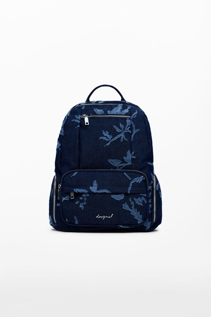 Motxilla denim devoré petita