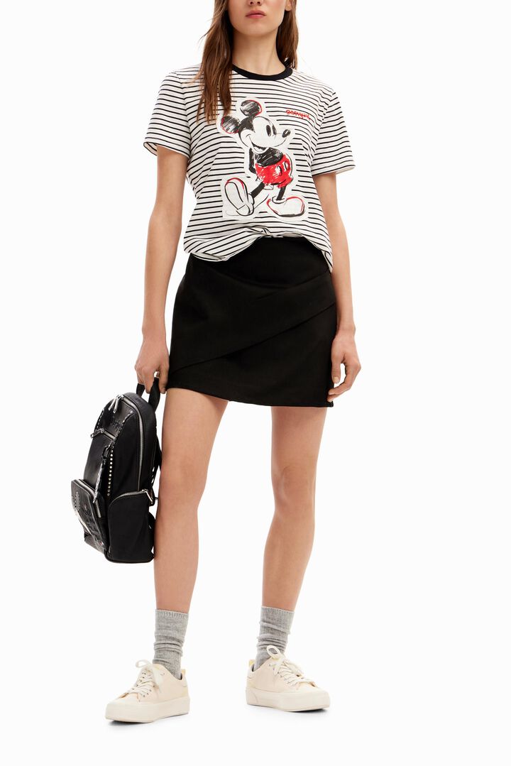 T-shirt rayures Mickey Mouse | Desigual