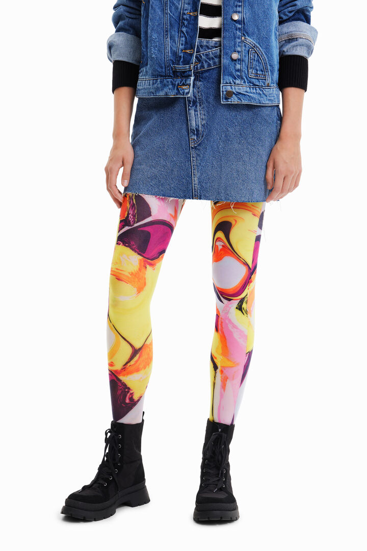 Abstract arty tights | Desigual