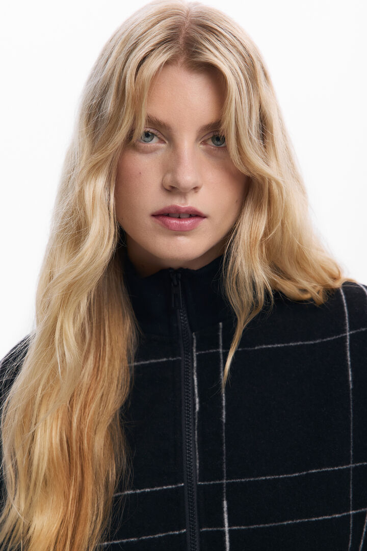 Karierter Poncho | Desigual