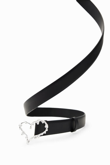 Zalio leather belt | Desigual