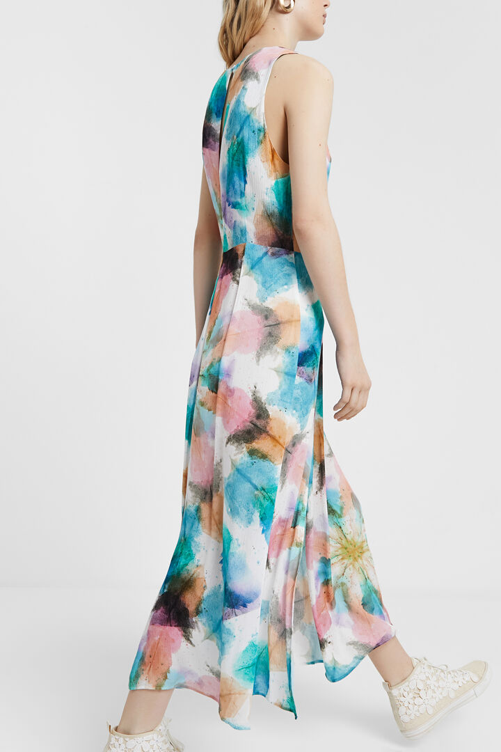 Robe longue délavée | Desigual