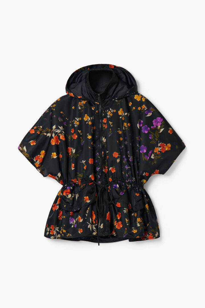 Petal zipper poncho | Desigual