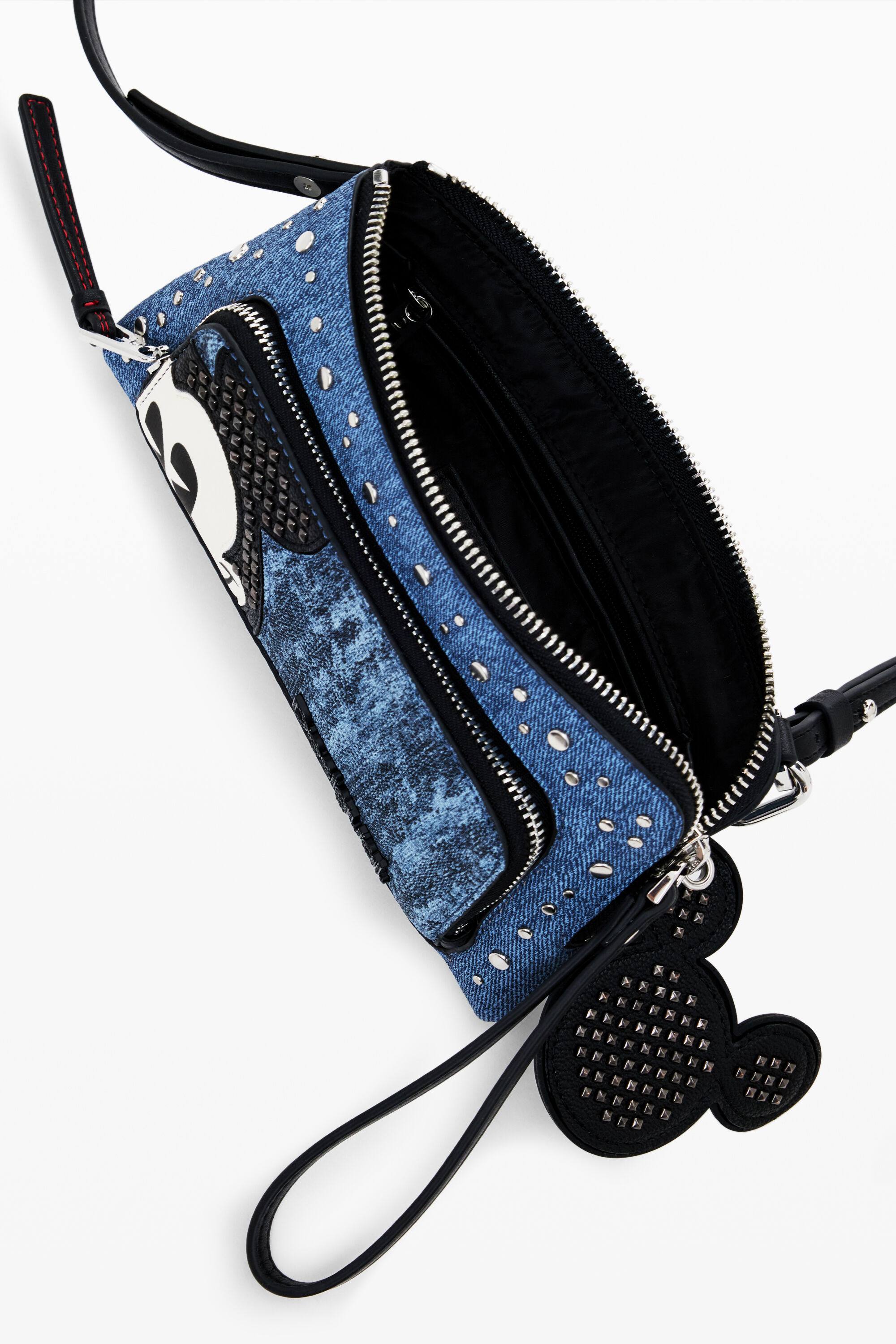 ミッキーマウスのデニム財布L 女性用 I Desigual.com