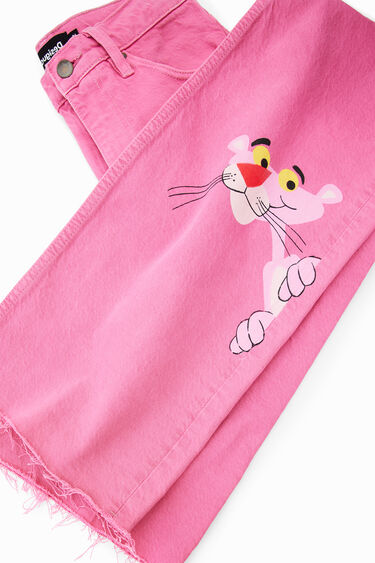 Wide-leg Pink Panther jeans | Desigual