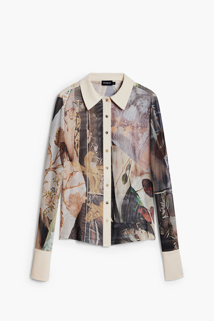 Chiffon cuff T-shirt | Desigual