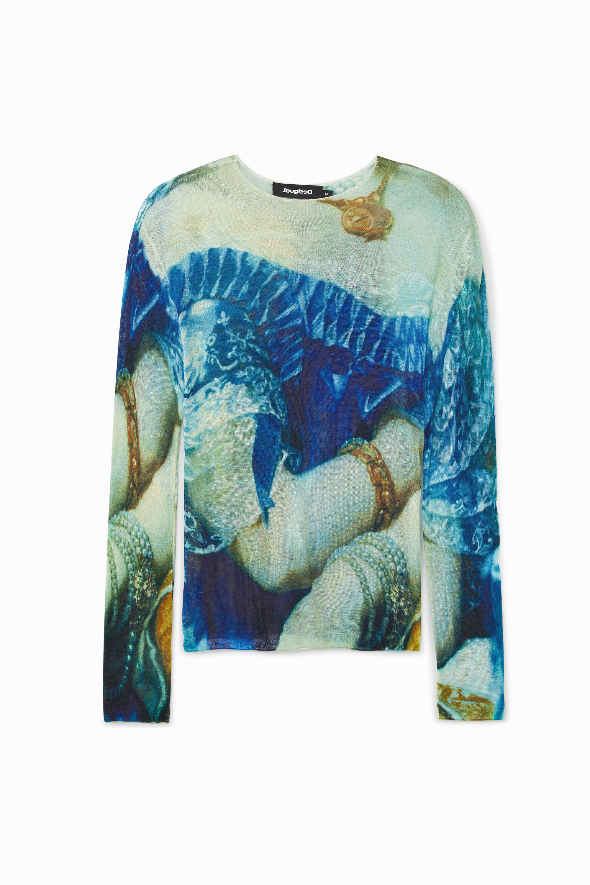 Arty long sleeve T-shirt
