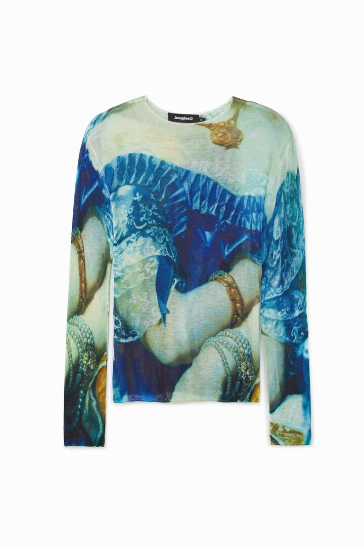 Arty long sleeve T-shirt | Desigual