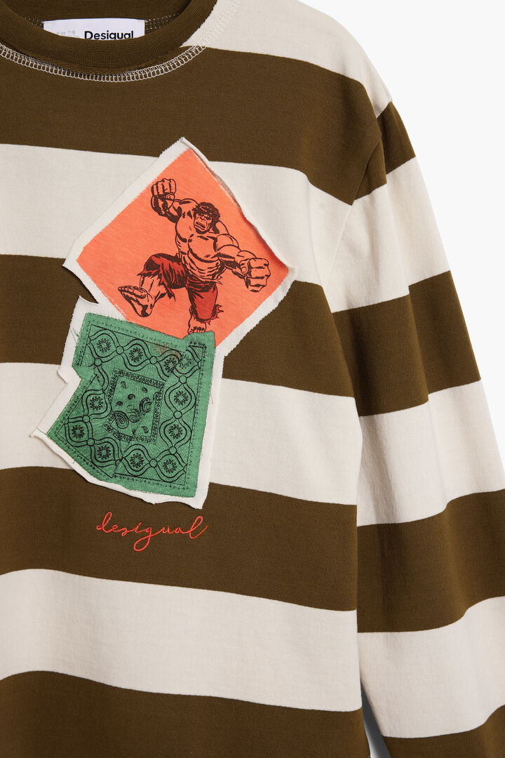 MARVEL™ STRIPED SWEATSHIRT | Desigual